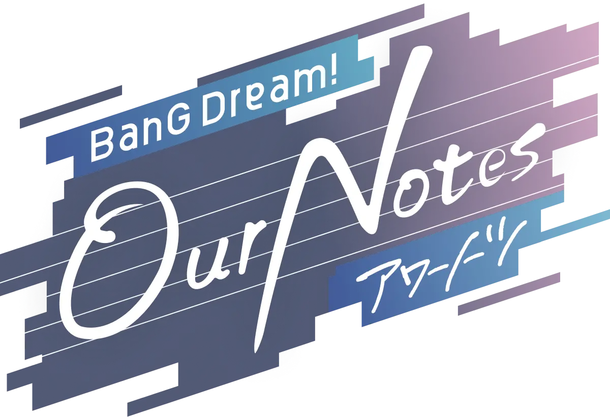 BanG Dream! Our Notes logo